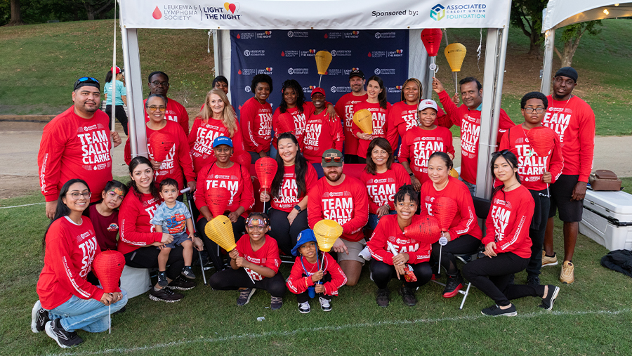 Group of ACU Augusta employees with Meal Bags